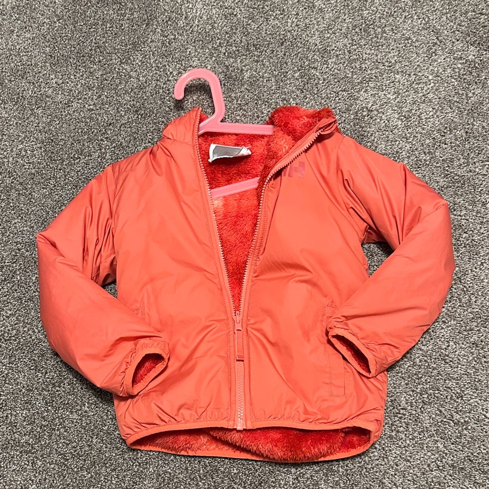 Kids Coral Jacket with Fleece Lining